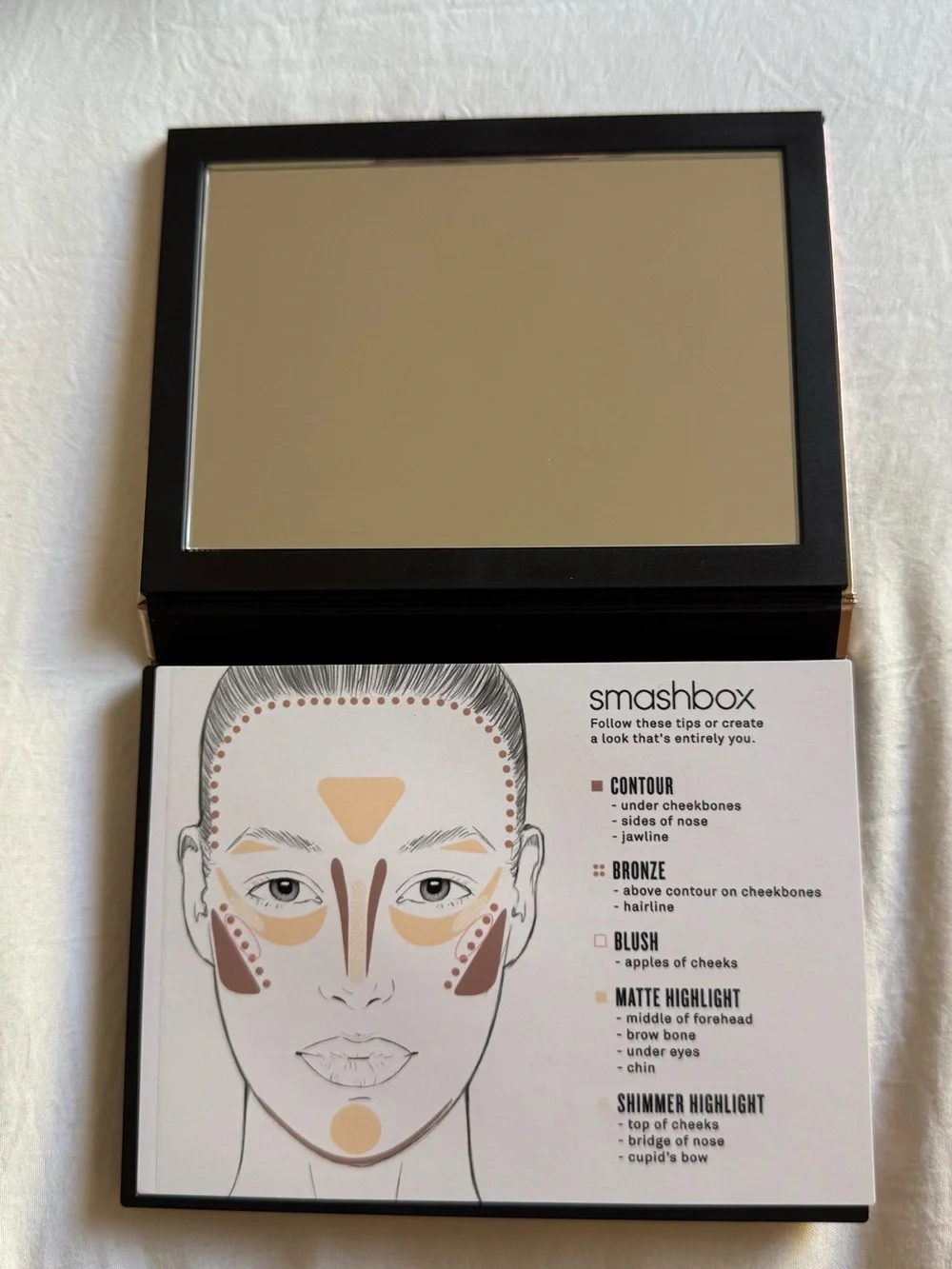 Smashbox Warm Neutral Six-Pan Eyeshadow Palette - Beige, Tan, Bronze